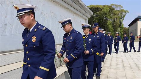 南昌市红谷滩区消防救援大队举行清明祭英烈活动_凤凰网视频_凤凰网