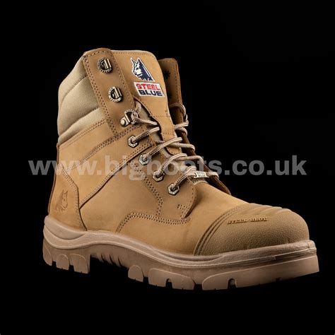 Steel Blue Work Boots | Blue Steel Work Boots | Big Boots UK – BIG Boots UK