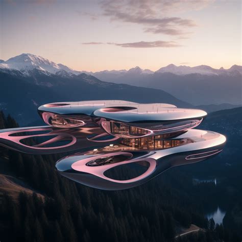 Flying Architecte inspired by the astounding strides in aerial technologies