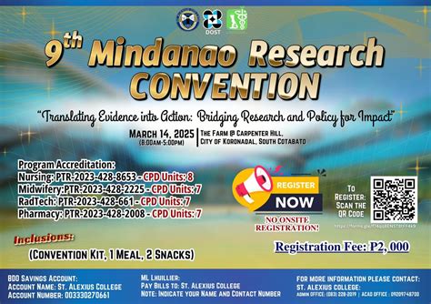 9th Mindanao Research Convention, The Farm at Carpenter Hill, Koronadal ...