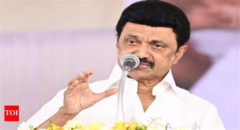 Modi pokes one eye, and his other eye sheds tears: Stalin | Chennai ...