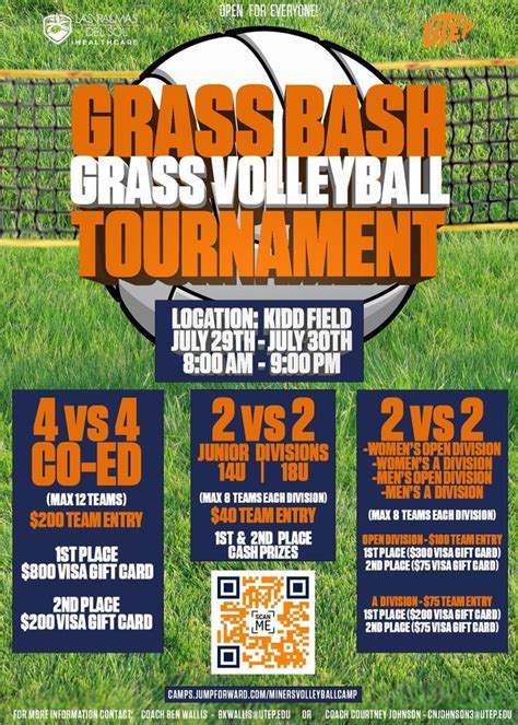 UTEP Grass Bash Volleyball Tournament 2023 POSTPONED , Kidd Field ...