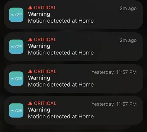 My 2 Wyze Cam v3 and 1Wyze Cam v2 have been giving me critical alerts ...
