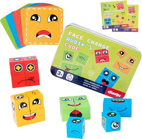 Buy Bestie toys Emoji Cube face Game for Kids | Expressions Matching ...