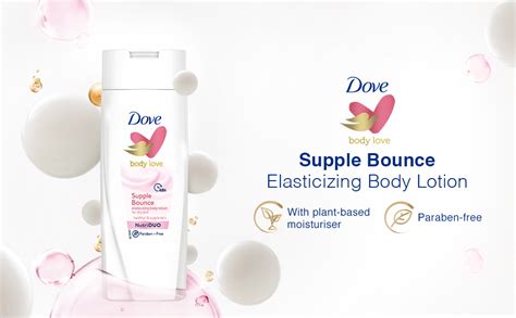 Dove Body Love Supple Bounce Body Lotion for Dry Skin 48Hrs ...