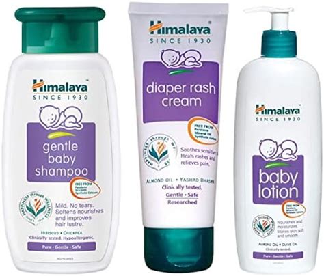 Buy Himalaya Baby Body Lotion, For All Skin Types (400 ml) & Gentle ...