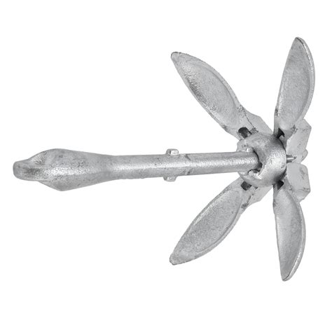 Grapnel Anchors, Firm Fixing Folding Anchor 1.5kg Wide Use Carbon Steel ...