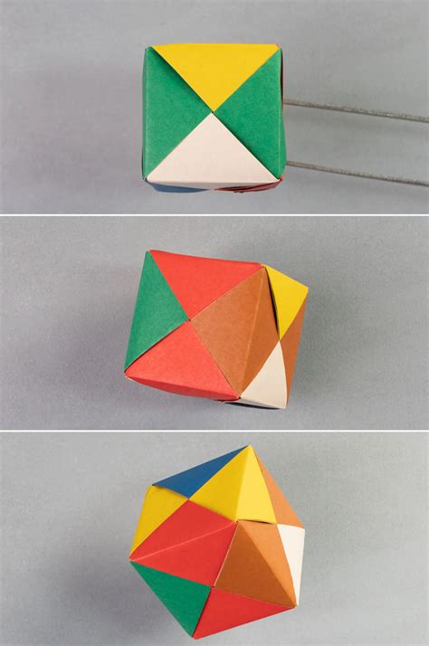 Exploding Origami Cube 的图像结果