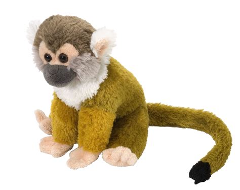 Wild Republic Squirrel Monkey Plush, Stuffed Animal, Plush Toy, Gifts ...