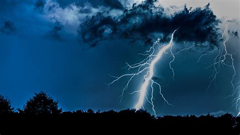 Thunder Lightning Rain Weather 的图像结果