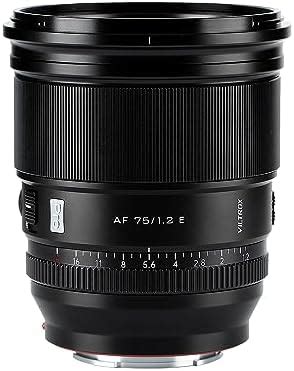 VILTROX PRO 75mm f/1.2 E for Sony e-Mount for Sony A7M/R/S Series A7Cc ...
