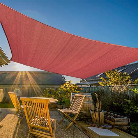 Amazon.com : Artpuch Sun Shade Sails Canopy, 185GSM Shade Sail UV Block ...