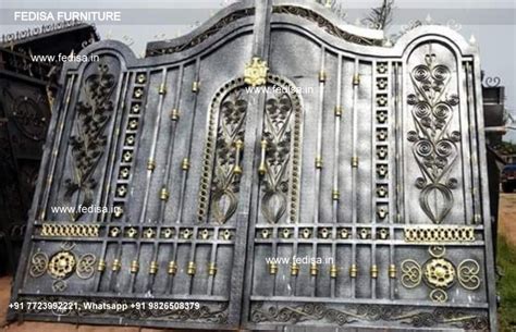 Double Door Iron Gate Design Steel Ss Gate Latest Main Gate Design ...