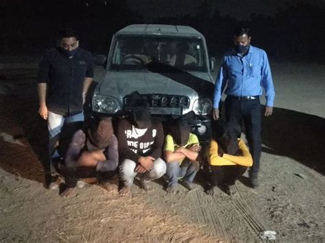Four members of a gang who stole and slaughtered cows in a car were ...