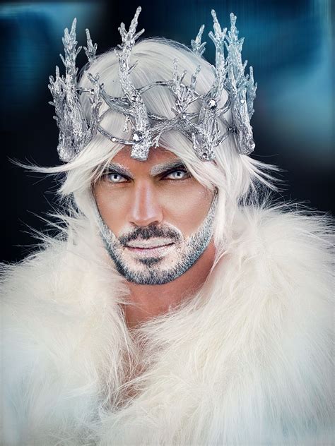 Ice King Crown, Unisex Silver Crown, Snow King Crown, Winter Headdress ...