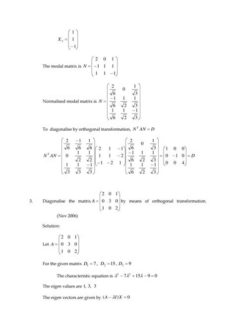Image result for Matrix Engineering Mathematics Tutorial