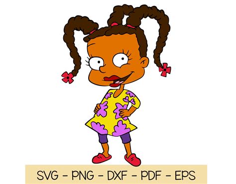 Susie Carmichael Rugrats SVG Layered Svg Dxf Pdf Png Eps | Etsy