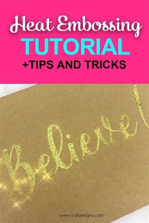 Image result for Using a Hot Embossing Tool