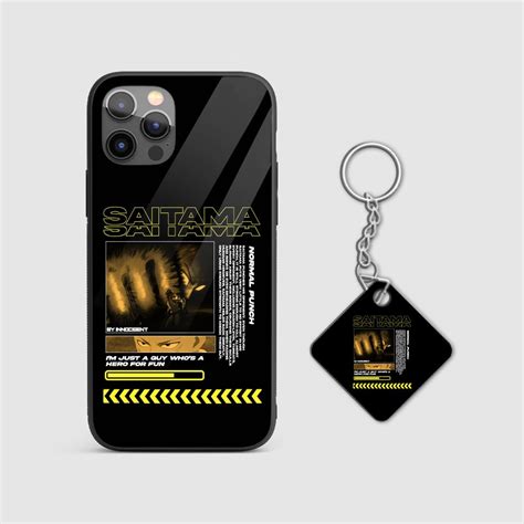 Saitama Normal Punch Silicone Armored Phone Case - Ultimate Protection