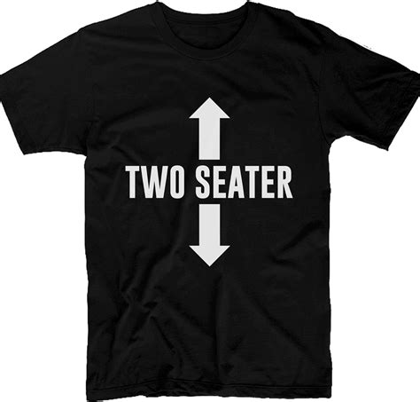 Offensive Rude Tshirt 2 Seater Tshirt Funny tee Mens t-Shirt top ...