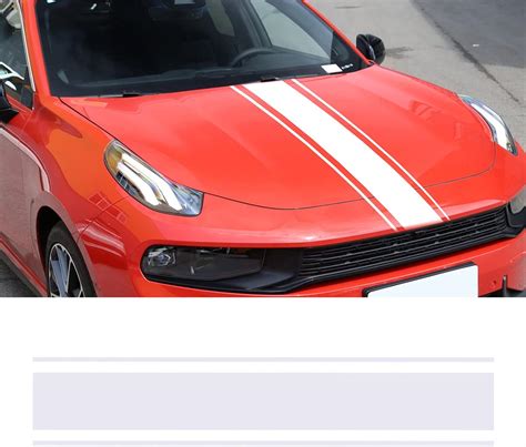 Universal Car Hood Stripe Sticker - QianBao Style India | Ubuy