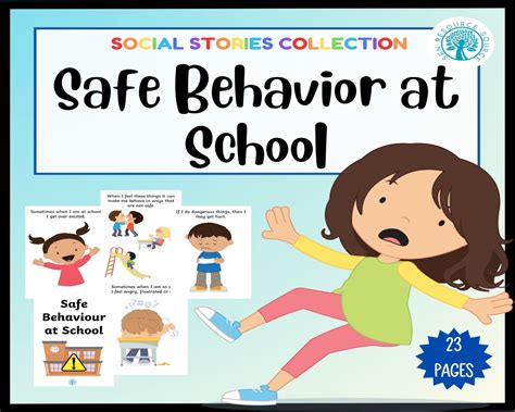 Safe Behavior at School Social Story | Made By Teachers