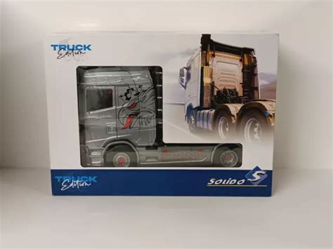 Modellino Camion Scania 580S Highline Custom Silver 2023 - Scala 1:24, Solido Truck