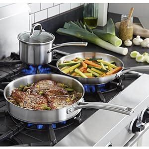 Buy Calphalon Classic Stainless Steel 8 quart Stock Pot with Steamer ...