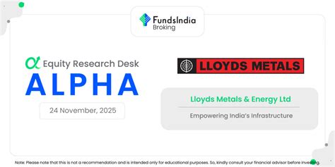 Lloyds Metals & Energy Ltd – Building India’s Next Mining-to-Metals ...