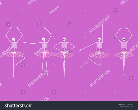 Skeleton Ballet: Over 185 Royalty-Free Licensable Stock Illustrations ...