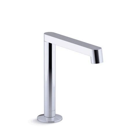 Kohler Widespread lavatory spout with row design Polished chrome ...