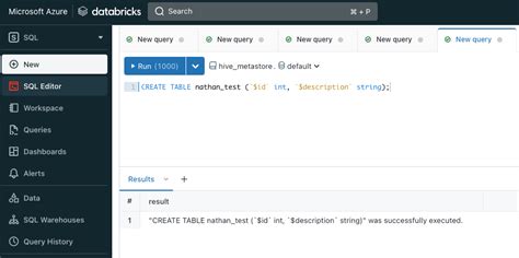 Image result for Databricks Table Sign
