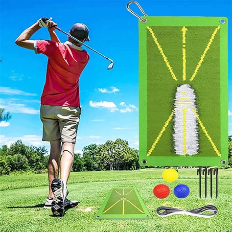 Golf Training Mat for Swing Detection| Turf Golf Mat Outdoor| Indoor ...