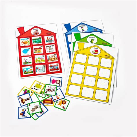 JoGenii |Language - Word Family Houses - Nouns|Monkey Minds