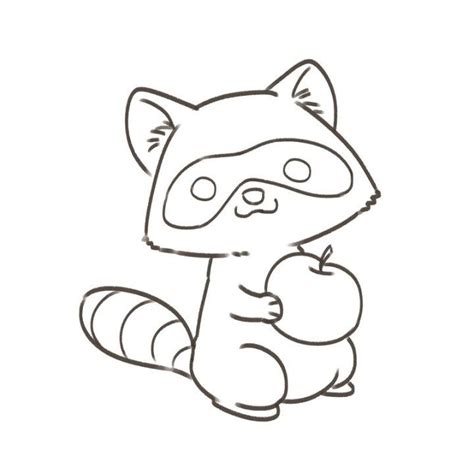 25 Easy Raccoon Drawing Ideas - How to Draw a Raccoon