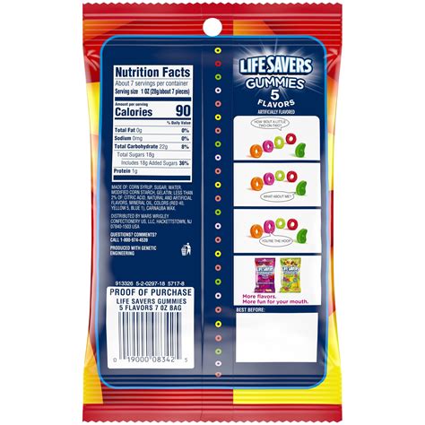 Lifesavers Five Flavors Life Savers 5 Flavors Candy Rolls – Candy