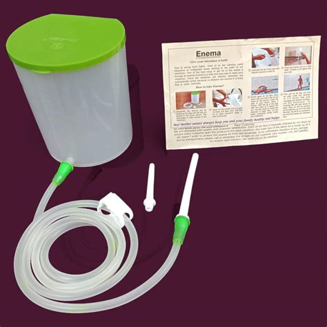 Fastro PVC Enima Home Kit for Adults 1500ml 1 Silicon Pipe Around 1.5 ...