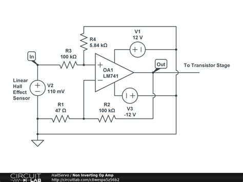 Image result for Hall Effect Sensor Schematic