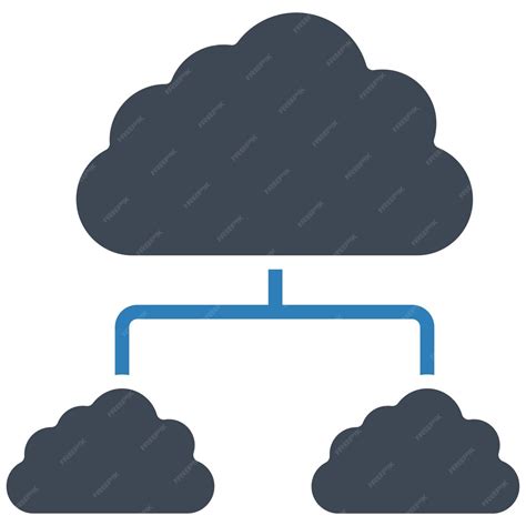 networking solutions discovery cloud services extreme network Vector Art