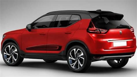 Renault Kwid based micro-SUV rendered - Overdrive