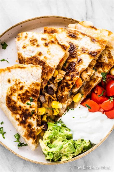 BBQ Chicken Quesadilla