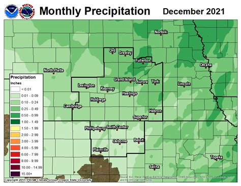 2021 Monthly Precipitation Maps