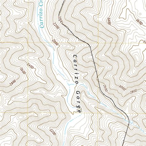Jacumba, CA (2021, 24000-Scale) Map by United States Geological Survey | Avenza Maps