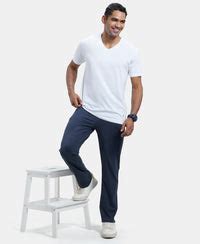Buy Super Combed Cotton Rich Regular Fit Trackpant with Side Pockets ...
