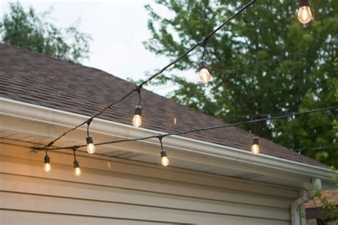 How To Hang Outdoor String Lights On Brick | Storables