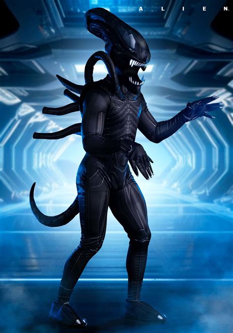 Premium Alien Xenomorph Adult Costume | Exclusive Costumes
