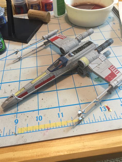 The Bandai kits are amazing! X-Wing : r/modelmakers