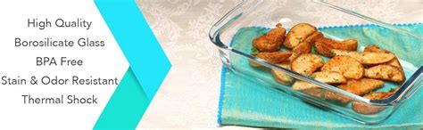 Buy Femora Borosilicate Glass Baking Dish | 1 Year Warranty | Microwave ...