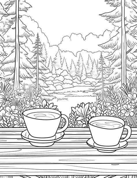 Printable Detailed Nature Coloring Pages [2025]