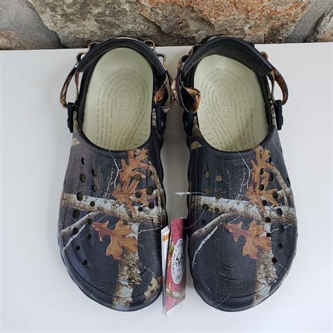 Crocs X Realtree Echo Clogs Edge Camo Black Mens Size 12 Camouflage (208232-001) for sale online ...